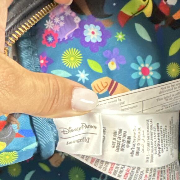 Disney Parks Loungefly Encanto Mini Backpack Blue Casual Park Travel Colorful - Picture 11 of 15